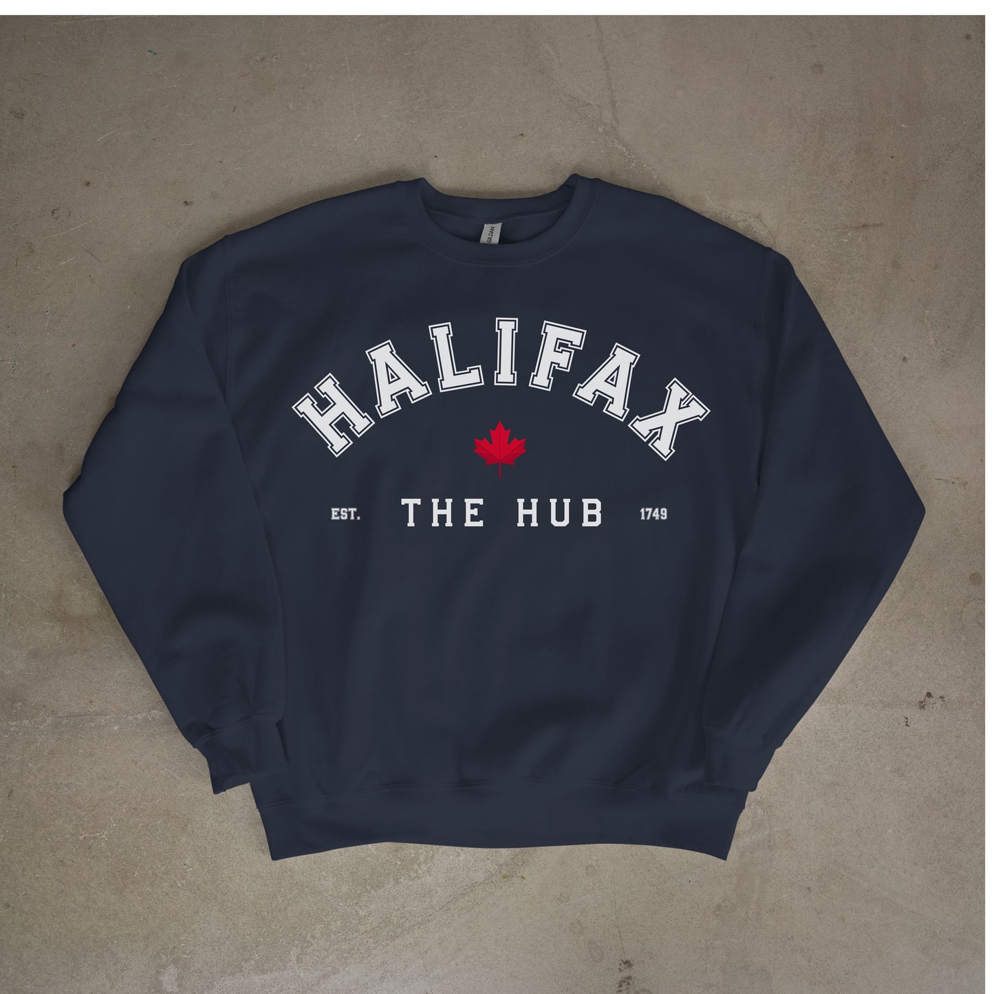Halifax Hub Unisex Crewneck Sweatshirt - Comfortable Casual Wear