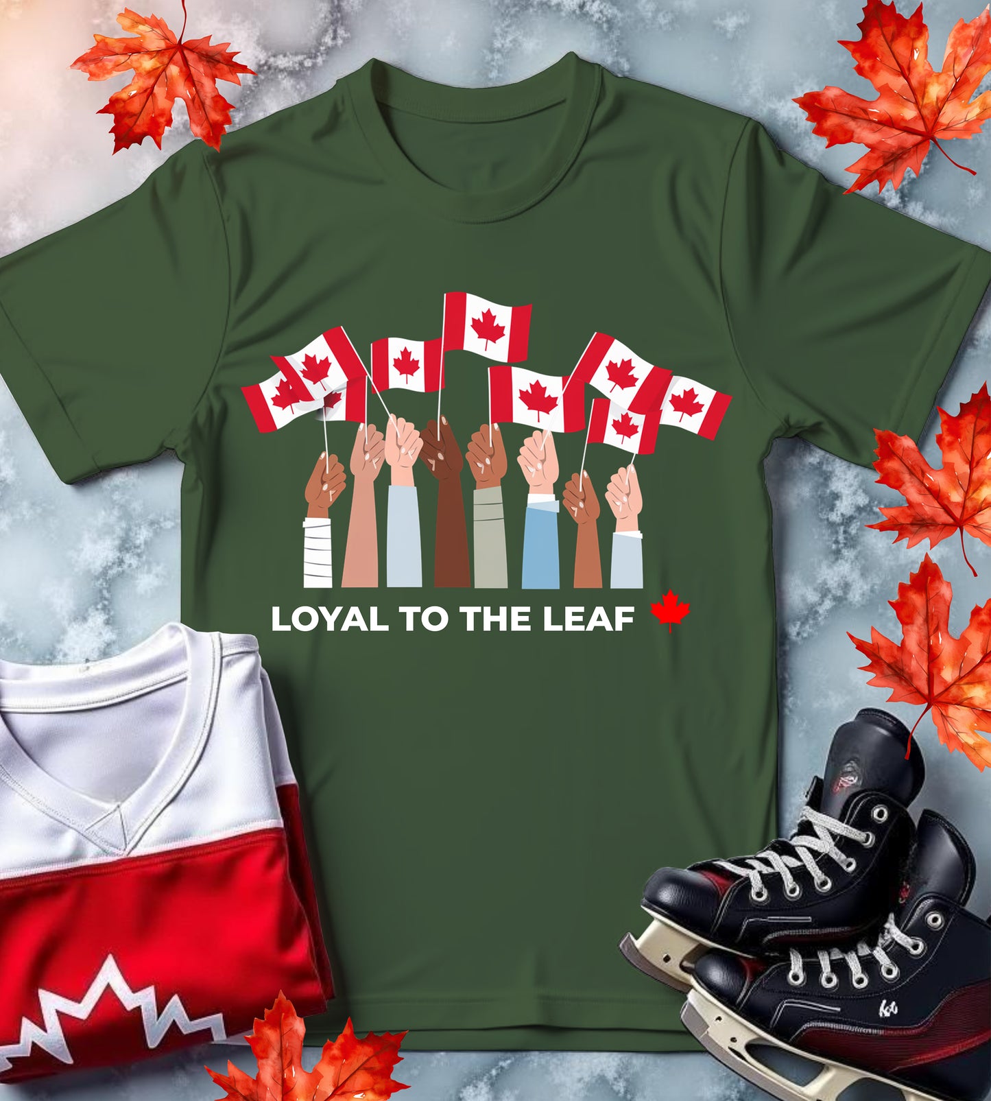 'Loyal to the Leaf' Unisex Softstyle T-Shirt