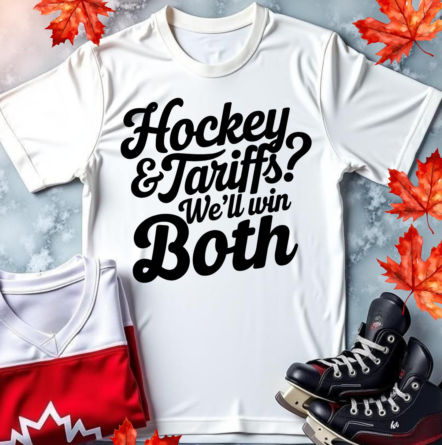 Hockey & Tariffs? Unisex Softstyle T-Shirt