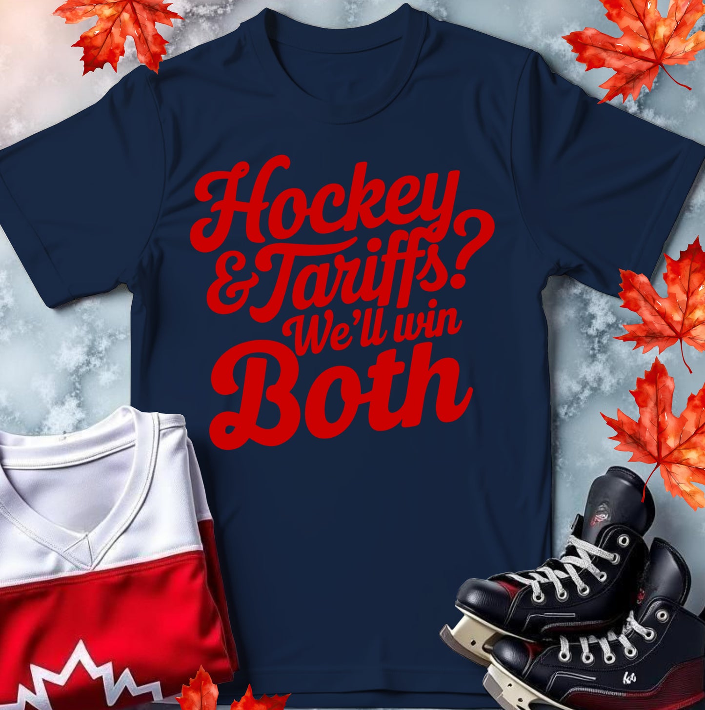 Hockey & Tariffs? Unisex Softstyle T-Shirt