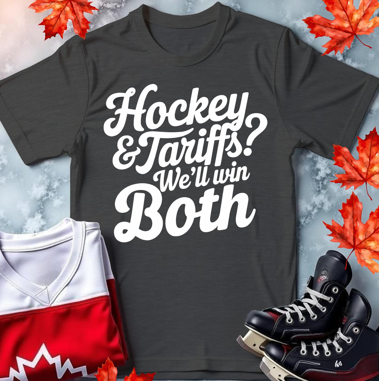 Hockey & Tariffs? Unisex Softstyle T-Shirt