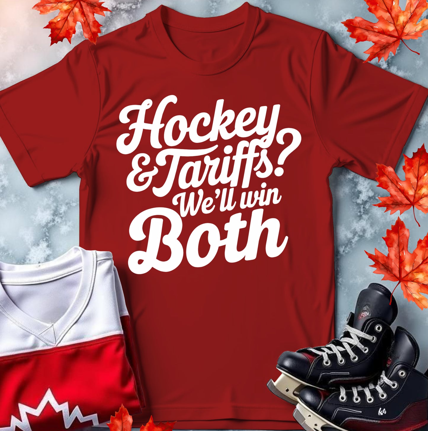Hockey & Tariffs? Unisex Softstyle T-Shirt