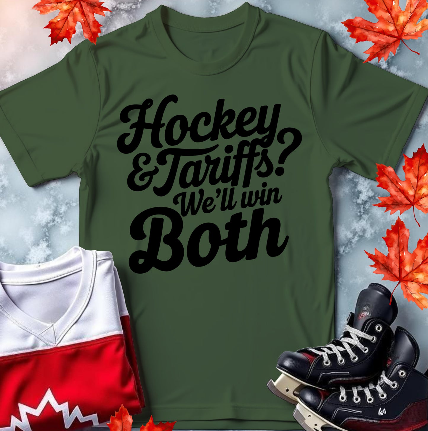 Hockey & Tariffs? Unisex Softstyle T-Shirt
