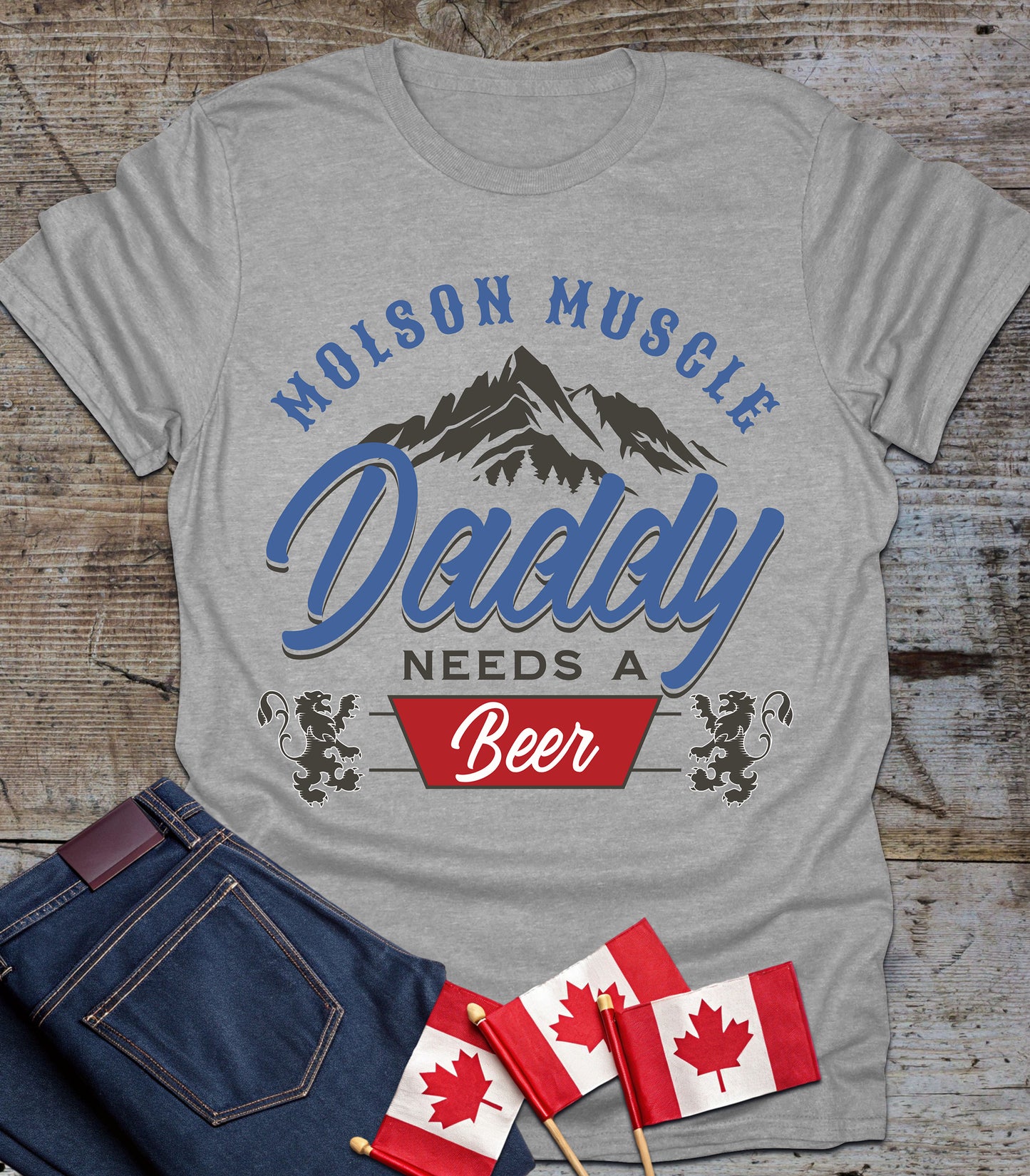 Daddy Needs a Beer Unisex Softstyle T-Shirt