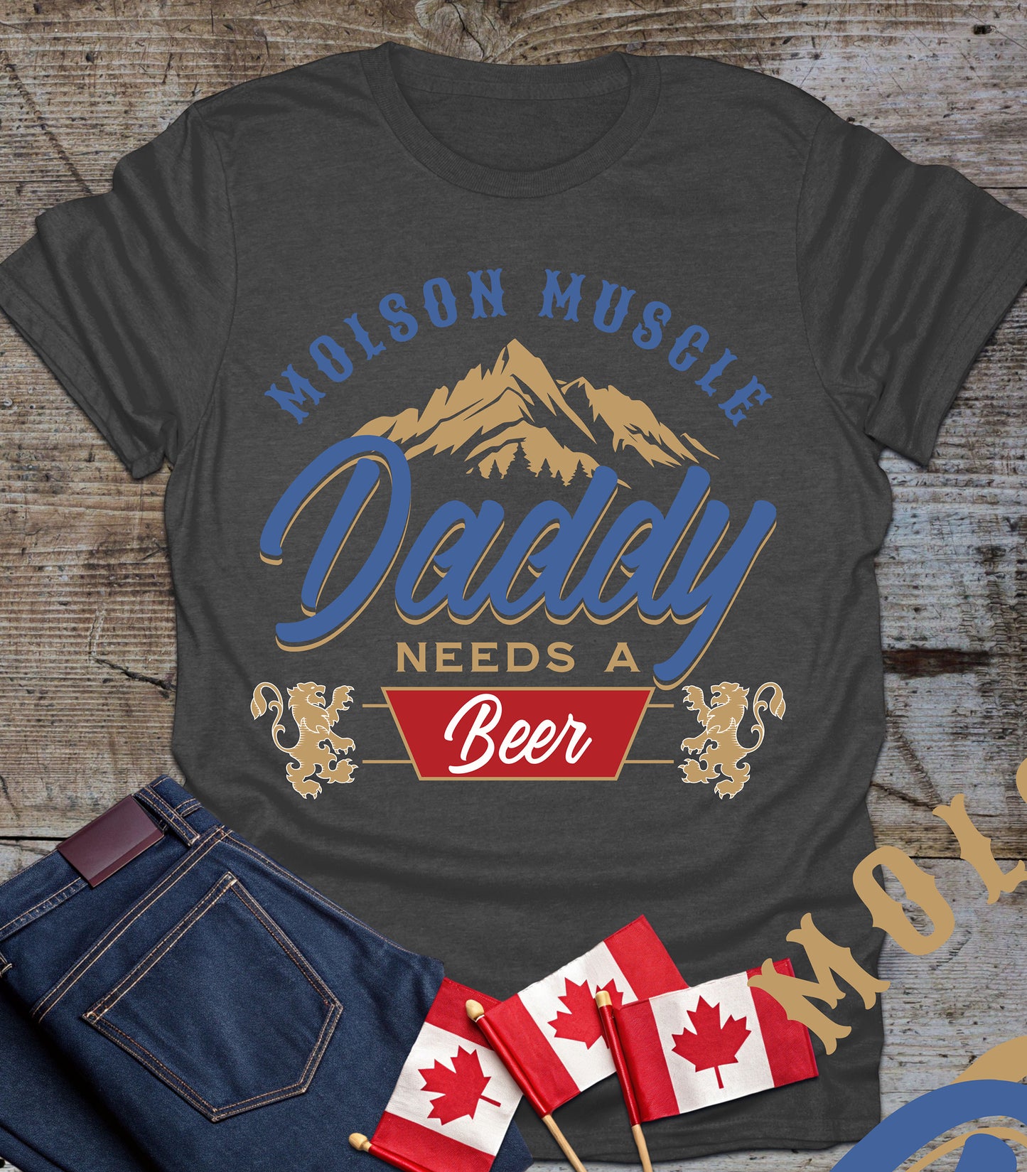 Daddy Needs a Beer Unisex Softstyle T-Shirt