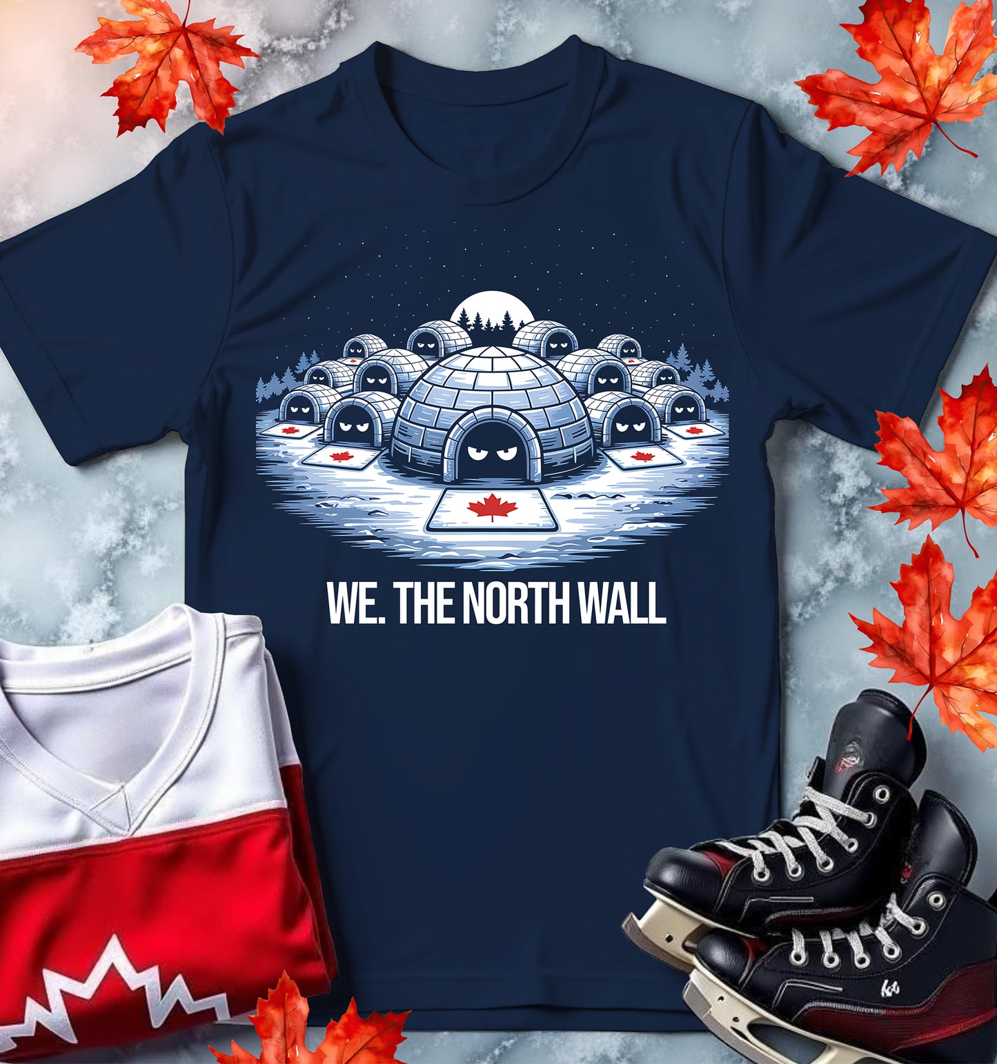 "We. The North Wall" Igloo Defense Squad T-Shirt