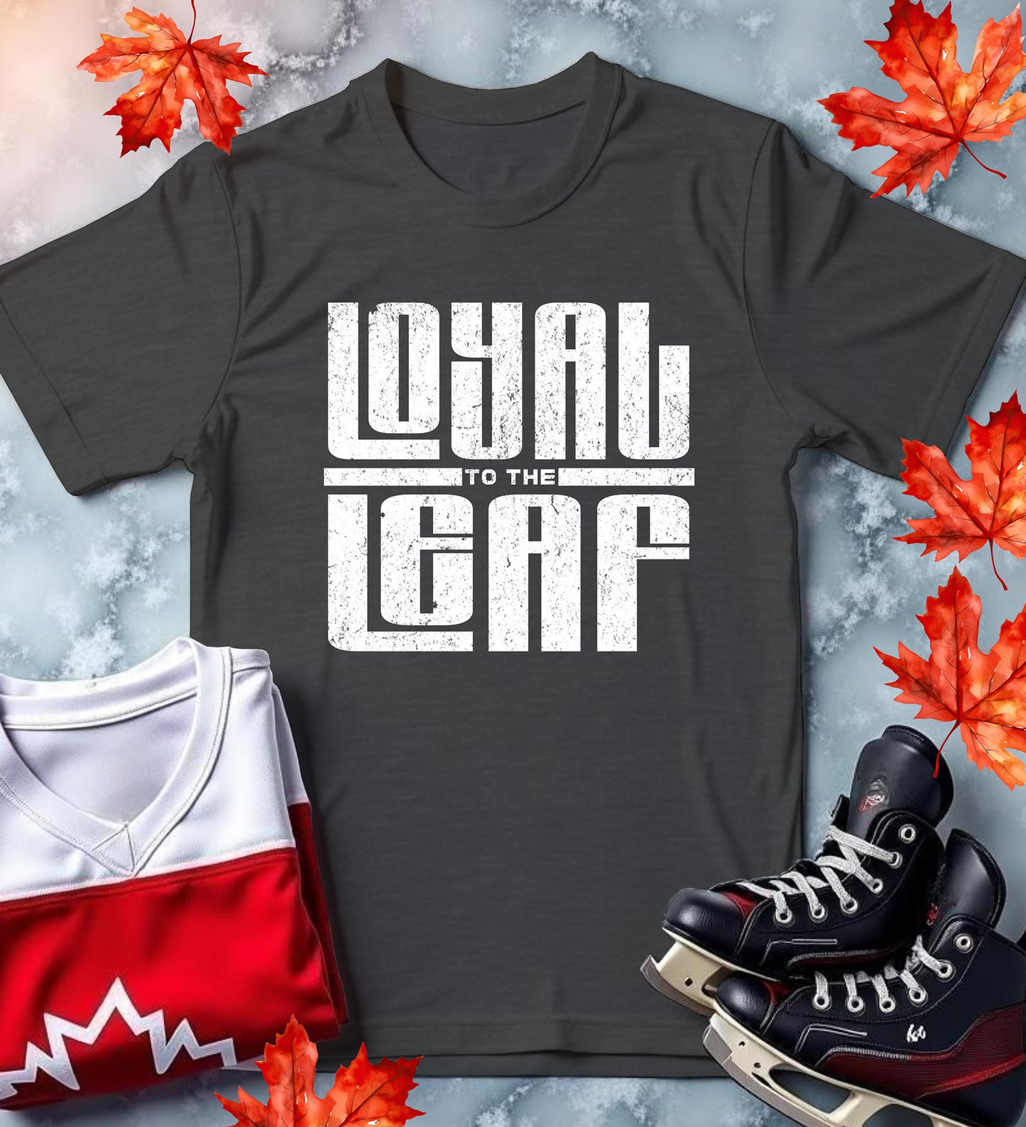 "Loyal to the Leaf" Gritty Statement T-Shirt