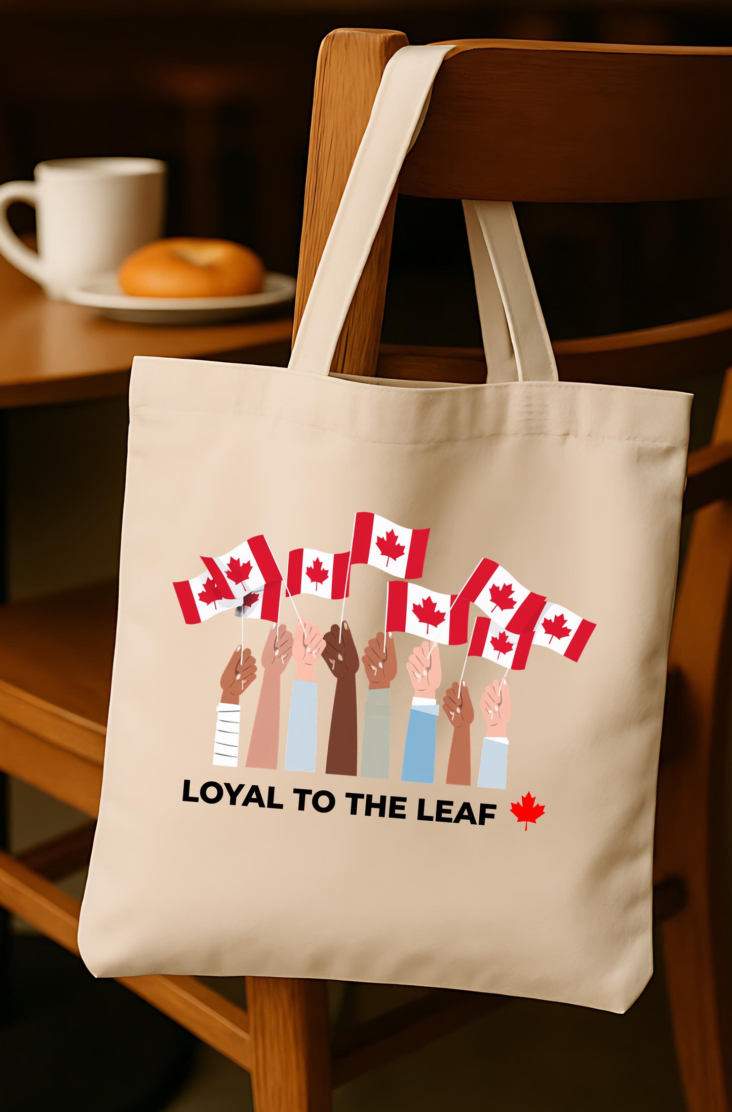 Loyal to the Leaf Graphic - Tote Bag