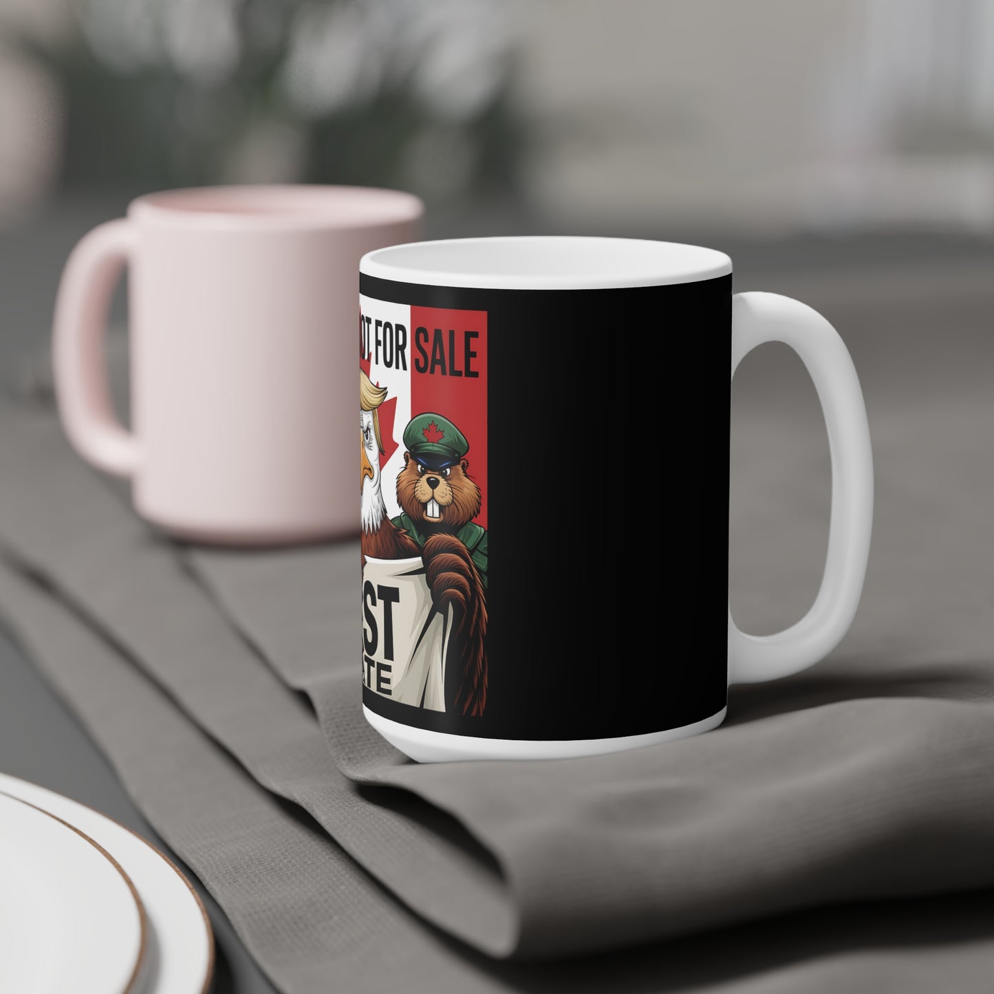 Canada is not for Sale Ceramic Mug - Unique Gift for Proud Canadians