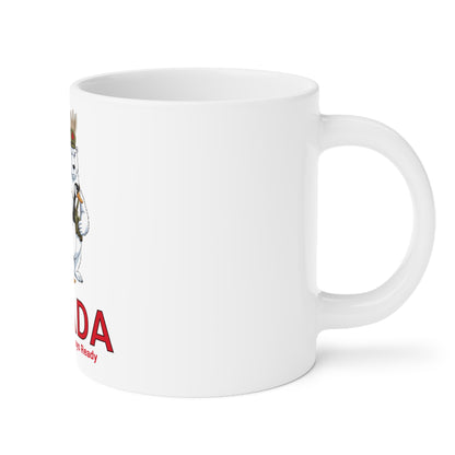 Canada-Themed Ceramic Mug - Underestimated. Always Ready - 15oz, 20oz