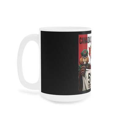 Canada is not for Sale Ceramic Mug - Unique Gift for Proud Canadians
