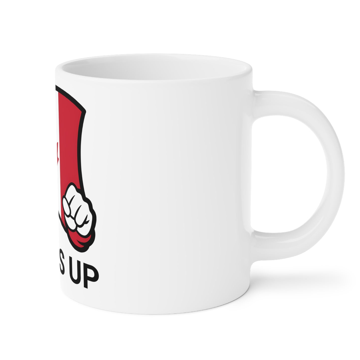 Elbows Up Canadian Ceramic Mug - 15oz/20oz