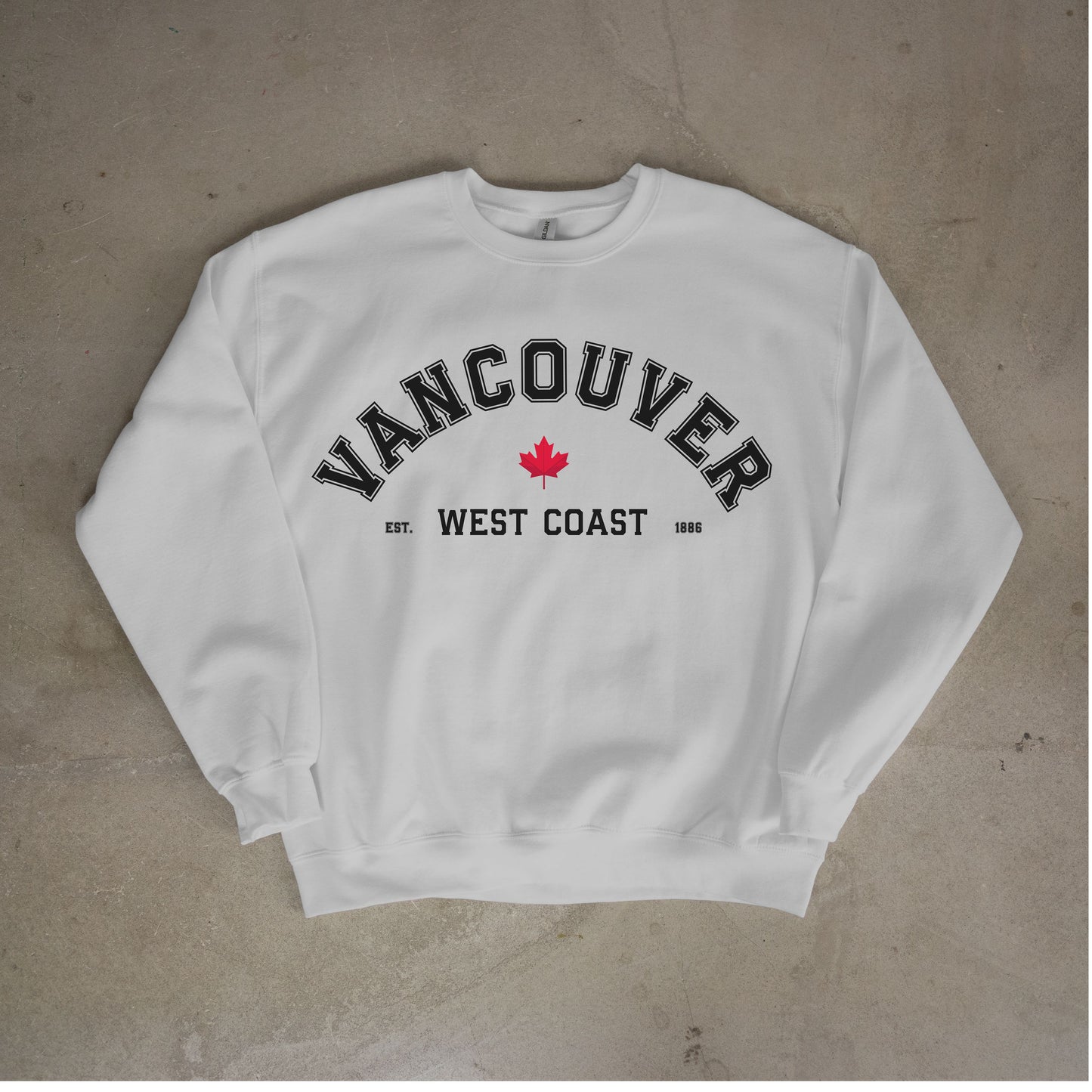 Vancouver West Coast Unisex Crewneck Sweatshirt - Cozy Casual Wear