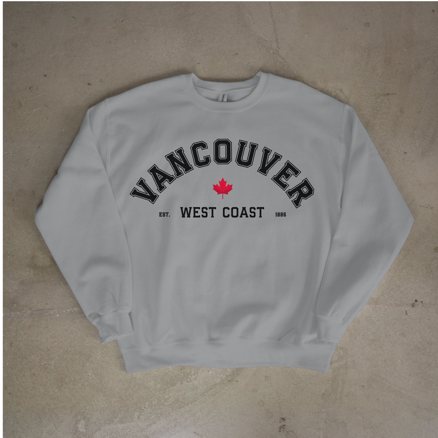 Vancouver West Coast Unisex Crewneck Sweatshirt - Cozy Casual Wear