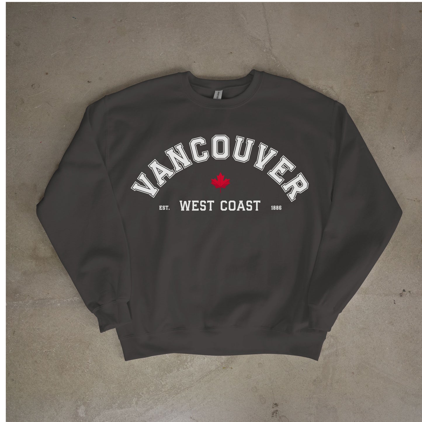 Vancouver West Coast Unisex Crewneck Sweatshirt - Cozy Casual Wear