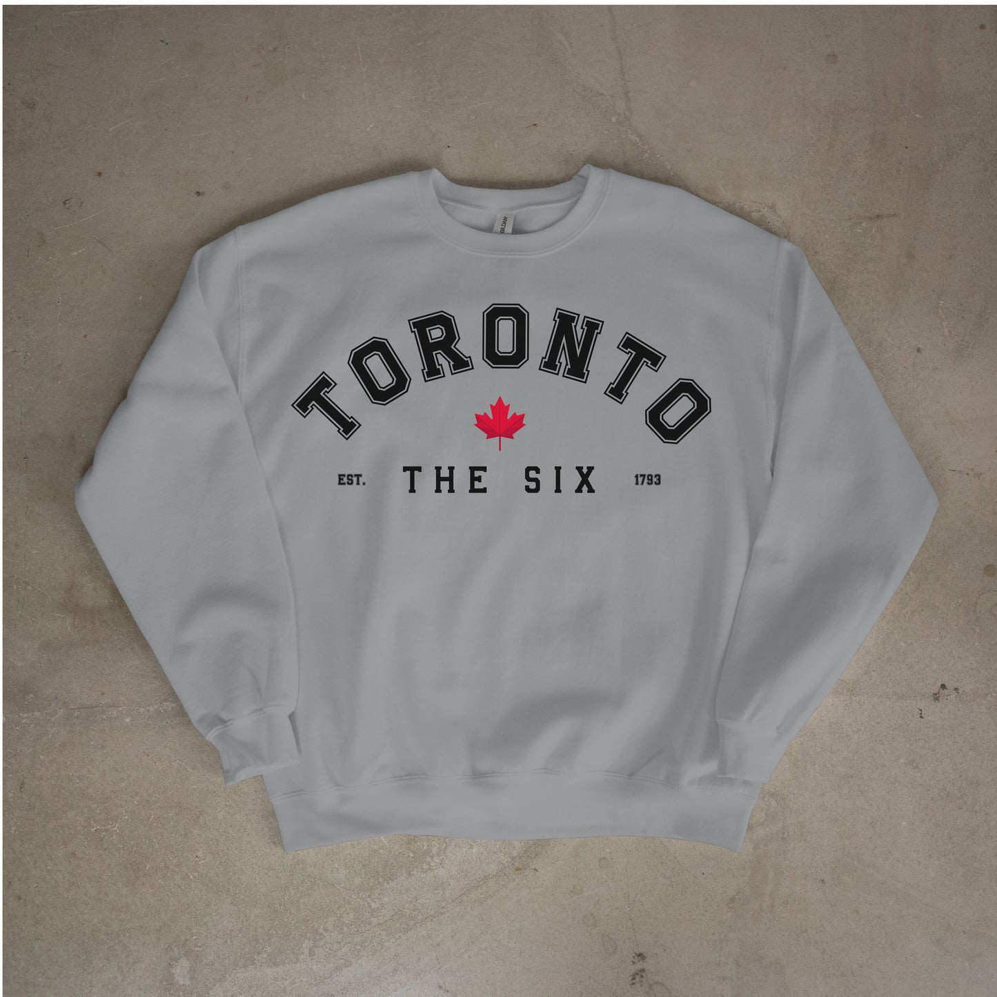 Toronto The Six Unisex Heavy Blend™ Crewneck Sweatshirt - Cozy Canadian Style