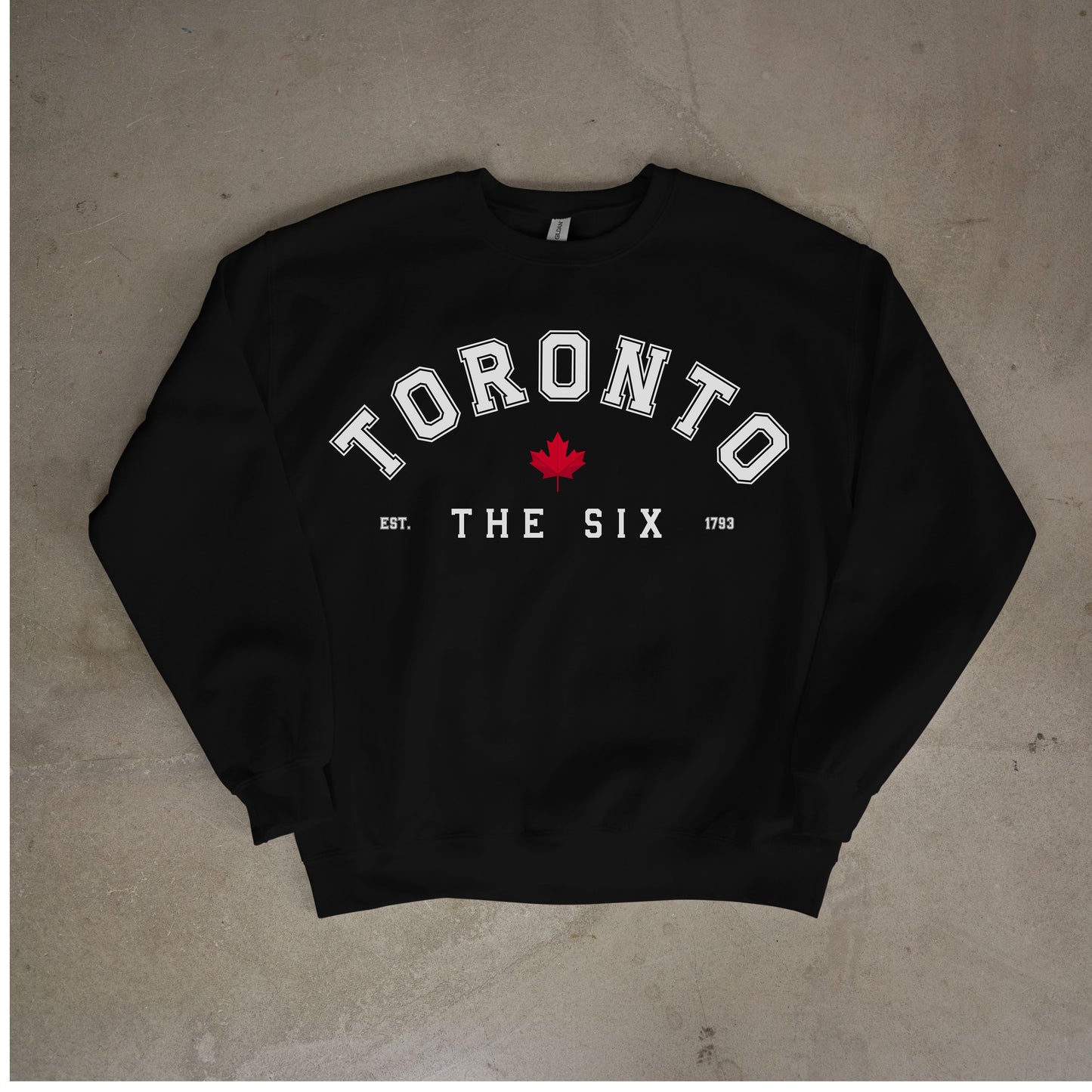 Toronto The Six Unisex Heavy Blend™ Crewneck Sweatshirt - Cozy Canadian Style