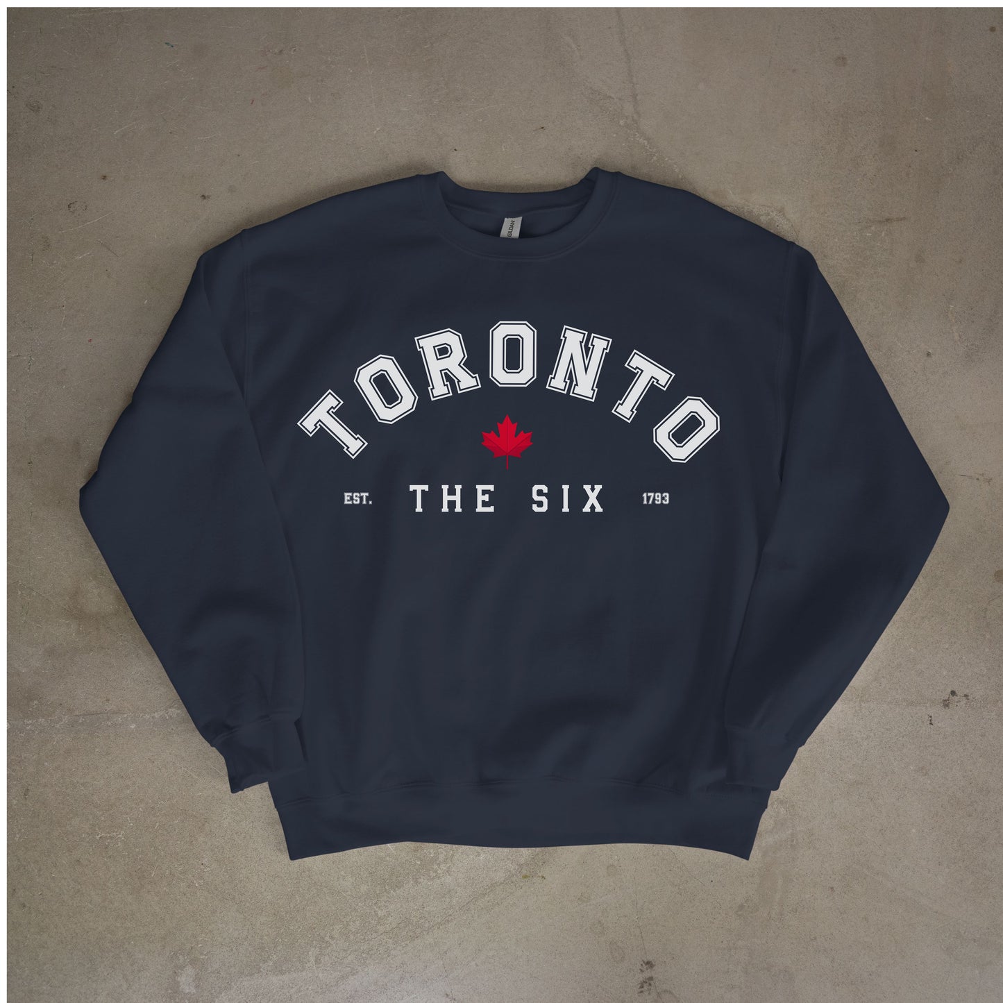 Toronto The Six Unisex Heavy Blend™ Crewneck Sweatshirt - Cozy Canadian Style