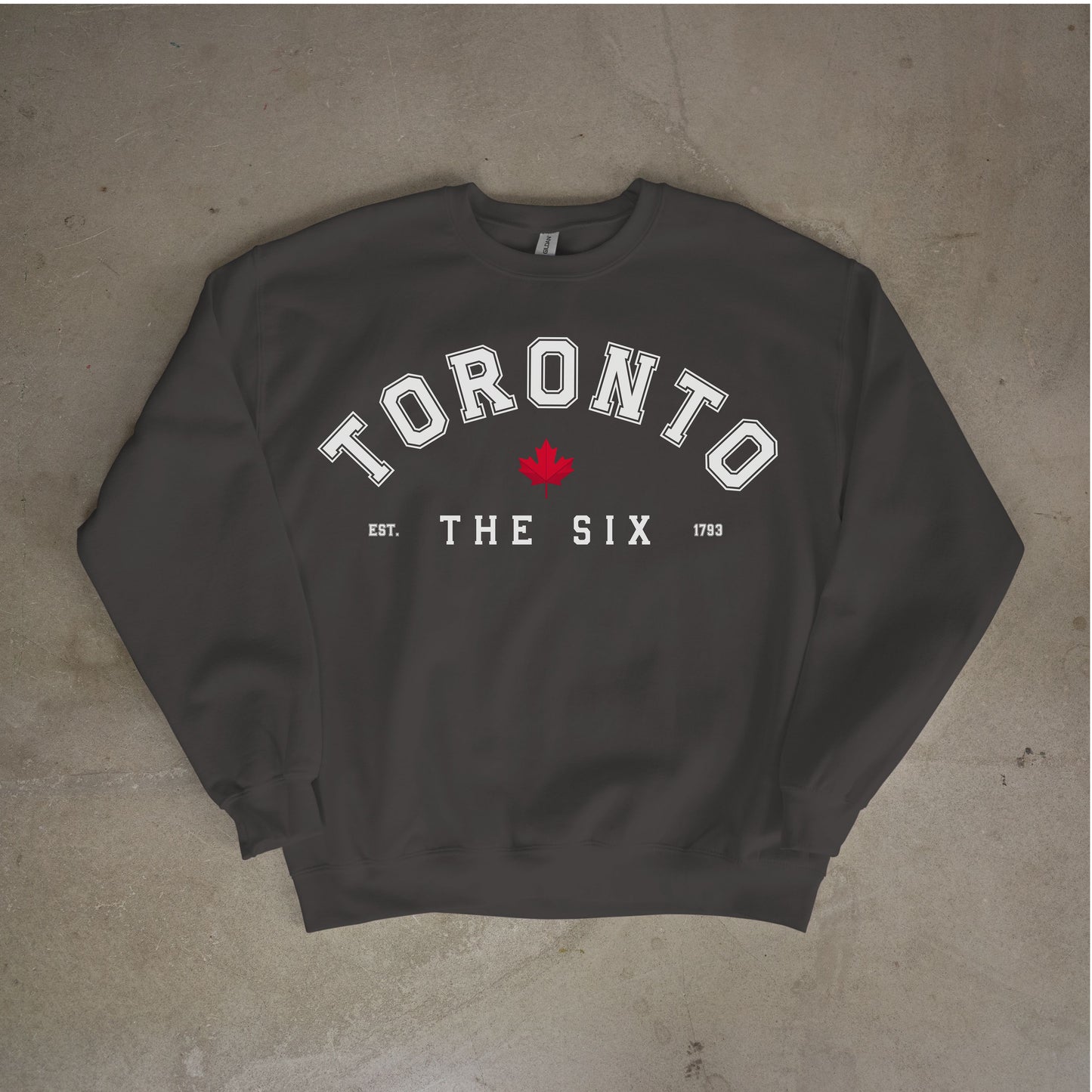 Toronto The Six Unisex Heavy Blend™ Crewneck Sweatshirt - Cozy Canadian Style