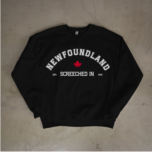 Newfoundland Screeched In Crewneck Sweatshirt