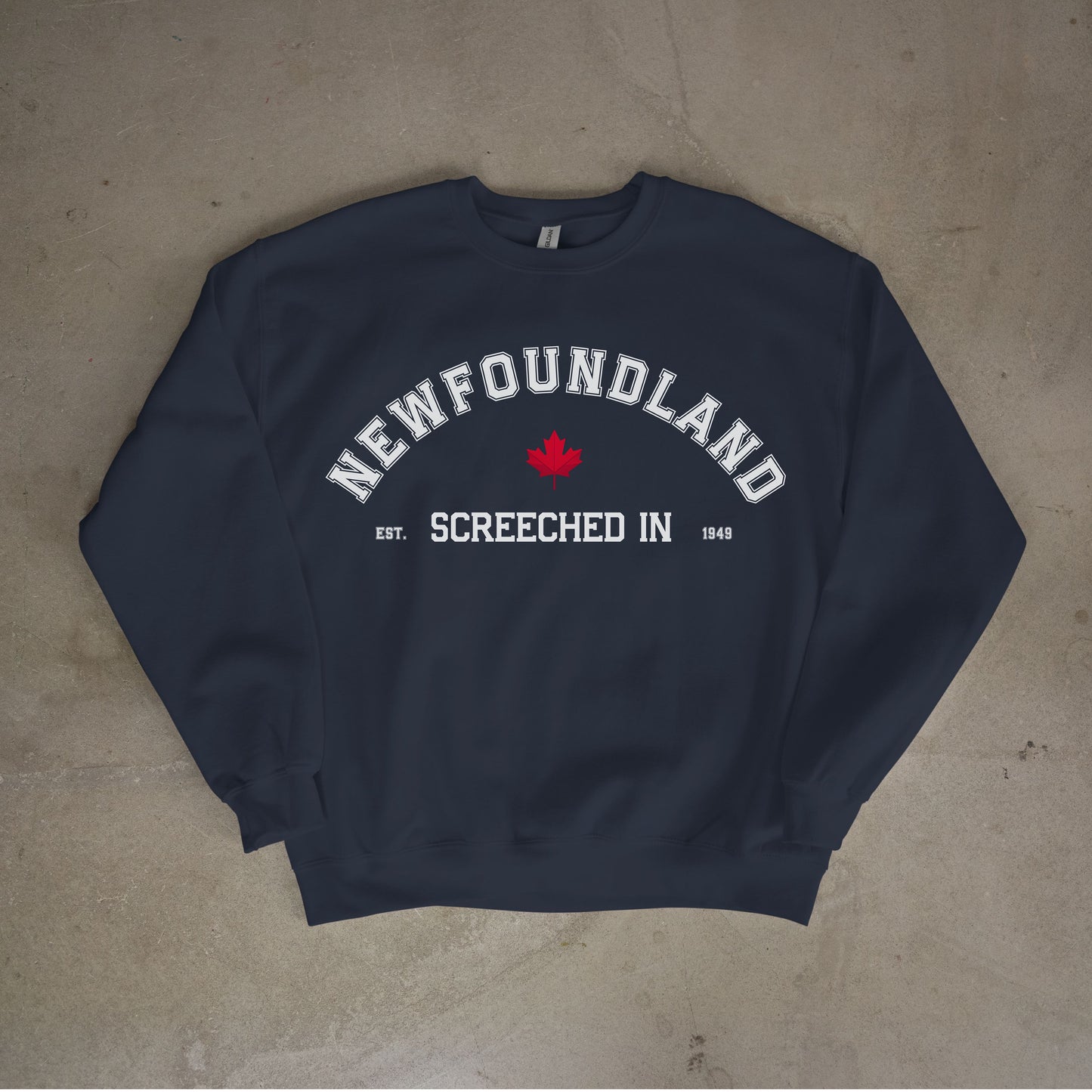 Newfoundland Screeched In Crewneck Sweatshirt