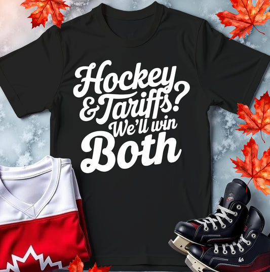 Hockey & Tariffs? Unisex Softstyle T-Shirt