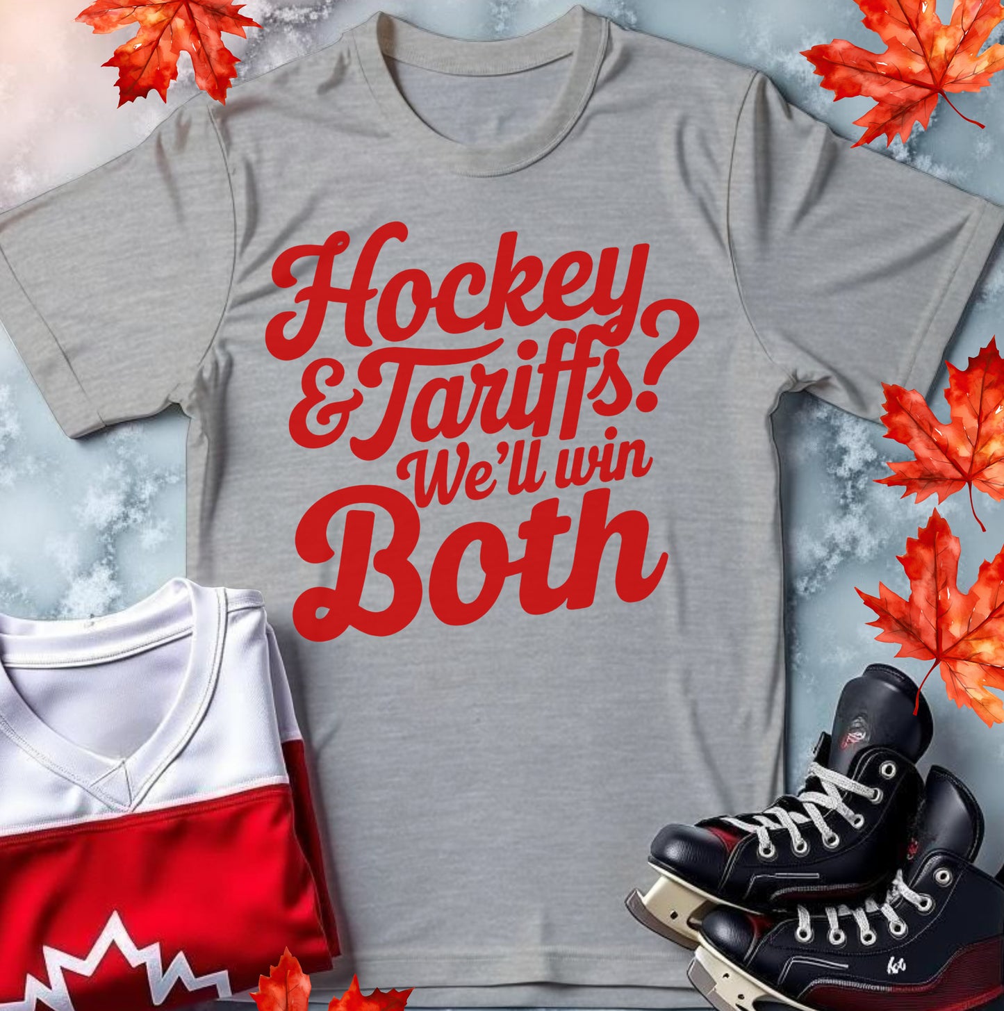 Hockey & Tariffs? Unisex Softstyle T-Shirt