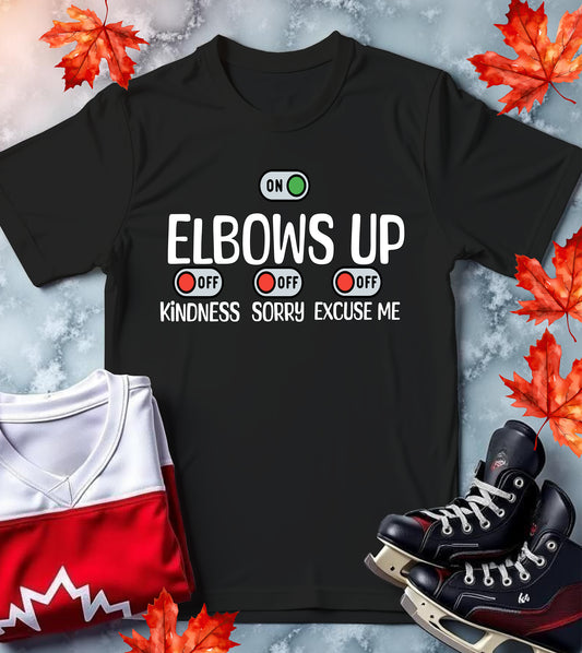 Switched ON 'Elbows Up' Graphic Tee