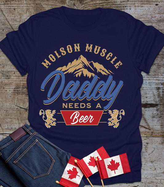 Daddy Needs a Beer Unisex Softstyle T-Shirt