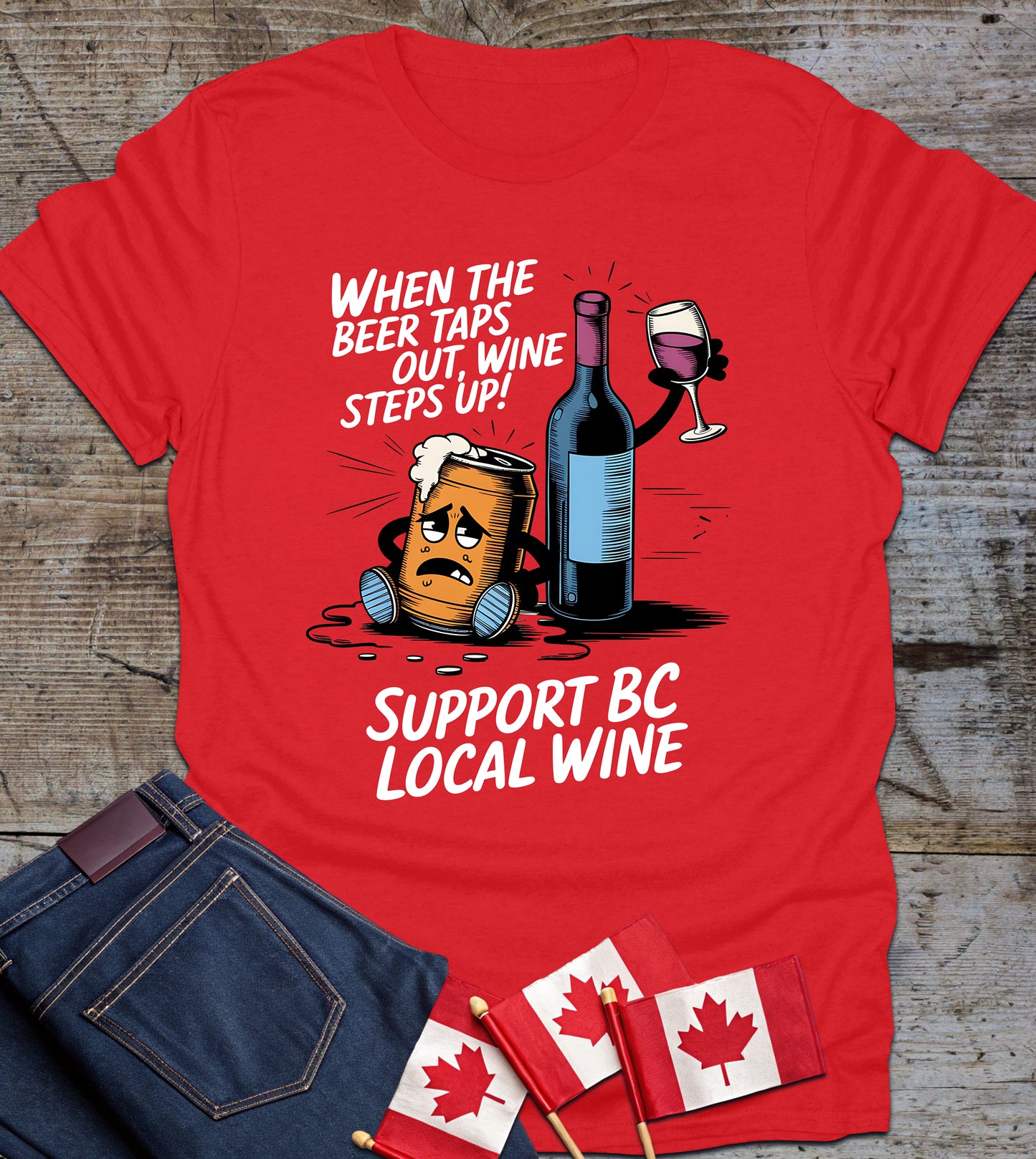 Support BC Local Wine Unisex Softstyle T-Shirt